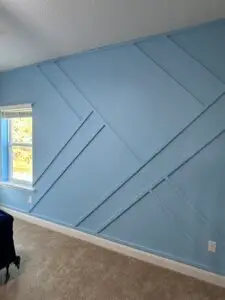 Accent Wall Installation in eTown Jacksonville