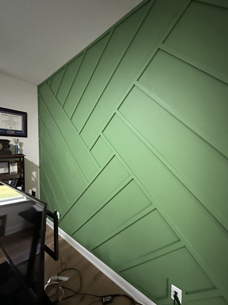 Accent Wall Installation in Jacksonville Beach