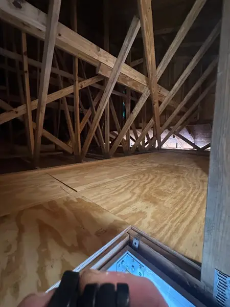 Attic Ladder Installation in Jacksonville — aluminum attic ladder