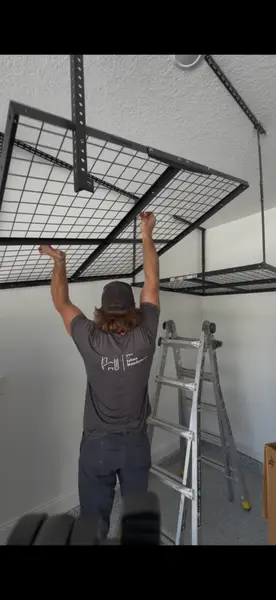 Garage Ceiling Storage Installation in Jacksonville — Duval County