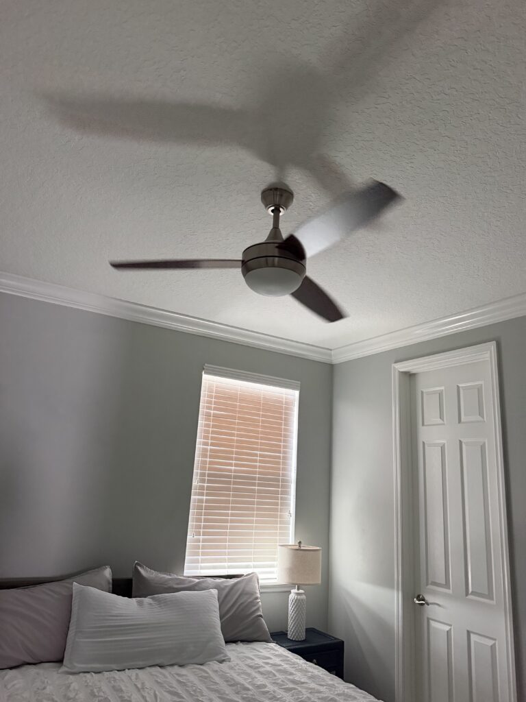 Bathroom Renovation in St Johns — ceiling fan installation
