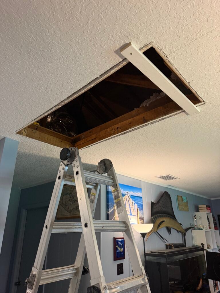 Attic Ladder Installation in St Johns — attic ladder replacement